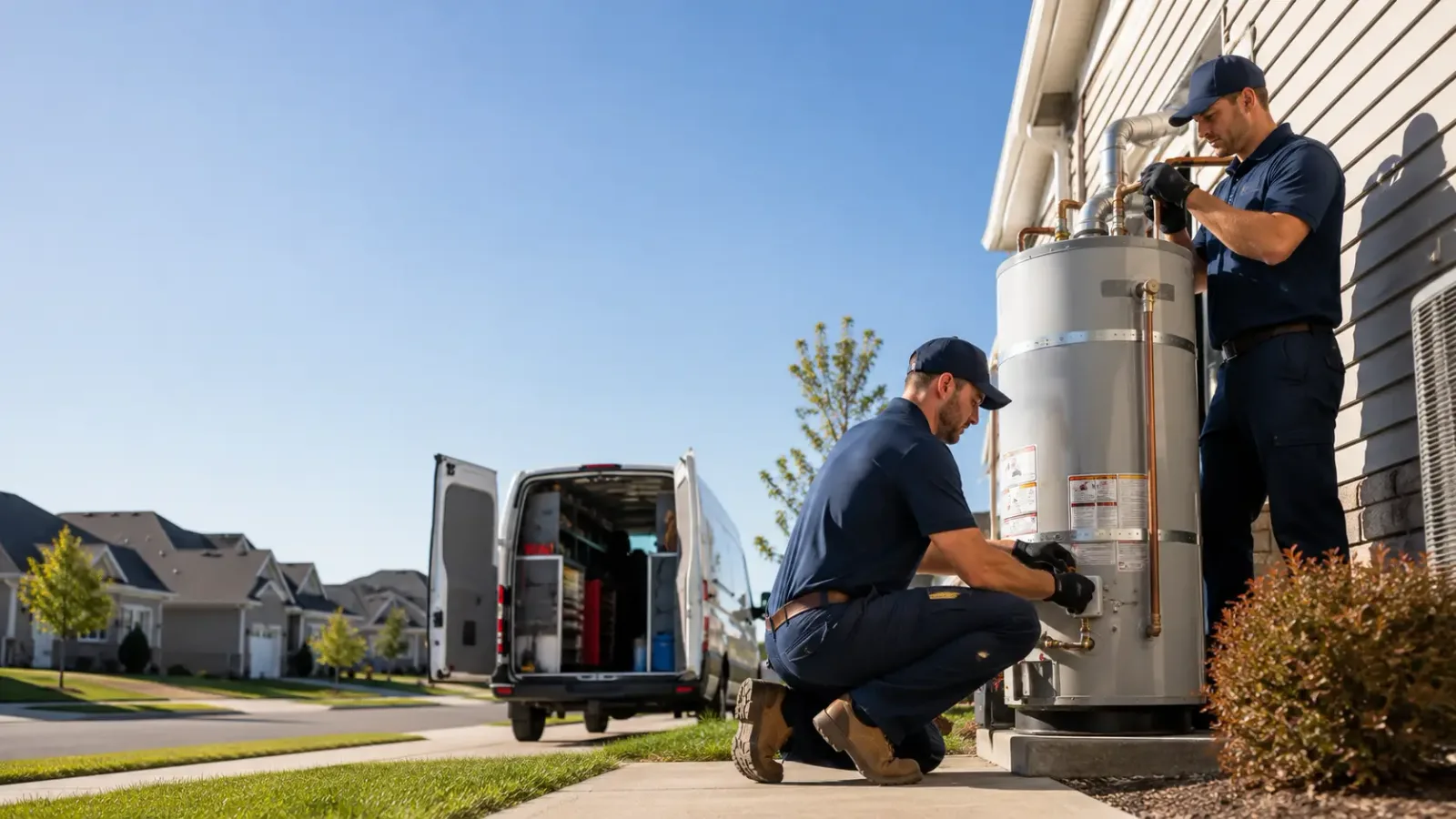 Water Heater Installation in Frankfort, SD